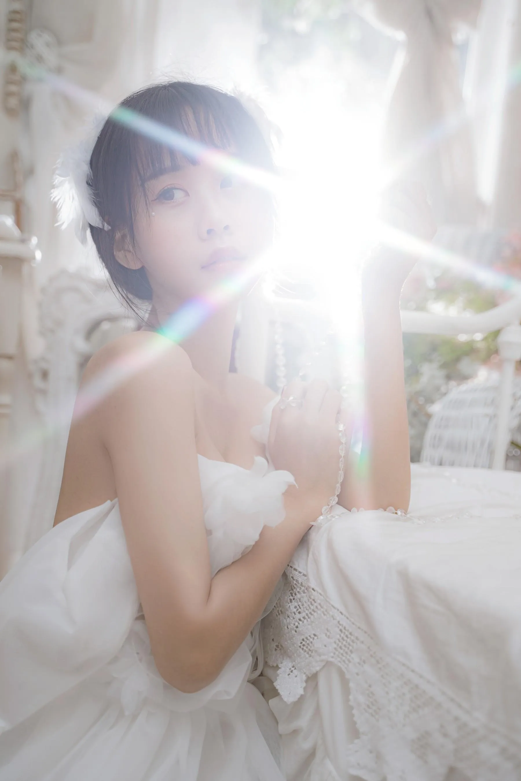 [艺图语] 2022.05.28 纯白花嫁 萌芽儿o0 [33P]插图9